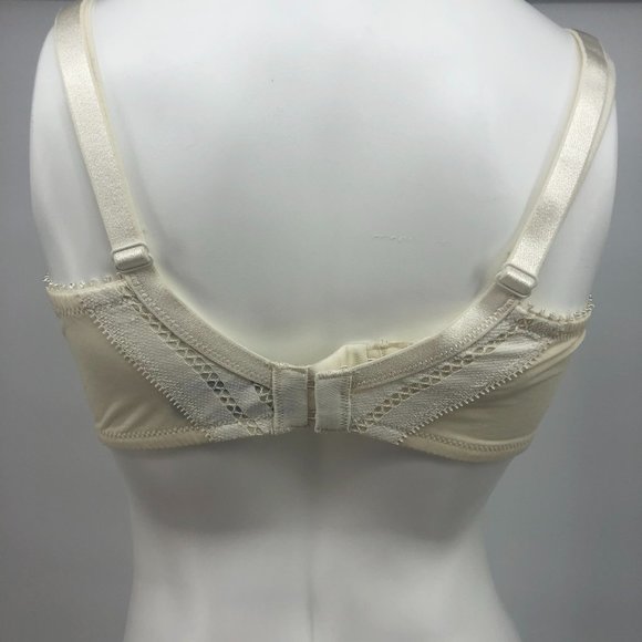 Heidi Klum Maternity Nursing Bra White Mesh 34D - Picture 3 of 7